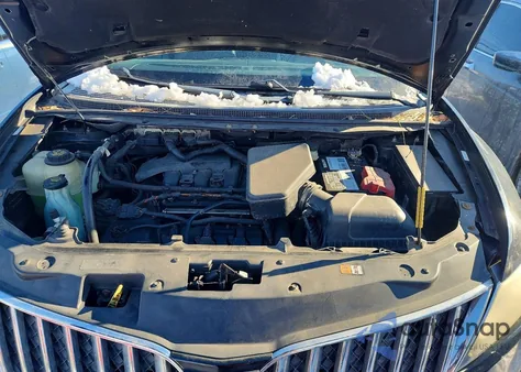 2012 Lincoln Mkx z USA, uszkodzony, nr VIN 2LMDJ6JK3CBL01690